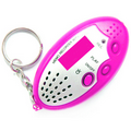 Key Chain w/ LED Voice Recorder